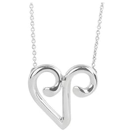 Tiffany & Co Collar de plata en forma de corazón
