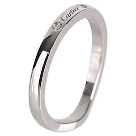Cartier Ballerina Hochzeitsring aus Platin mit Diamanten