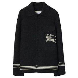 Burberry Veste surchemise en laine