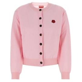 Wollcardigan mit floralem Patch - Kenzo