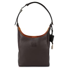 Borsa a secchiello in pelle - Miu Miu