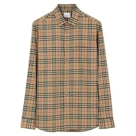 Camicia in cotone a quadri - Burberry