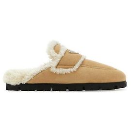 Prada Shearling-Hausschuhe