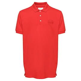 Bally T-shirt polo a maniche corte con logo ricamato