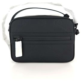 Gucci Borsa a tracolla in pelle effetto gomma GG