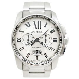 Calibre de Cartier Chrono Aço