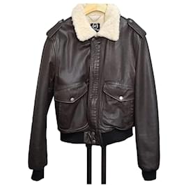 Lammfell-Lederjacke - Alexander Mcqueen