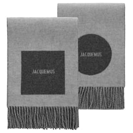 Jacquard-Logo-Fransen-Schal - Jacquemus