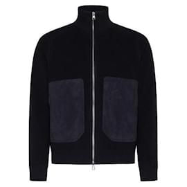 Moncler Reißverschluss-Cardigan aus Baumwolle und Kaschmir