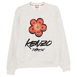 Sweatshirt mit Blumenmuster - Kenzo