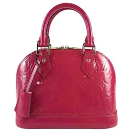 Louis Vuitton Vernis Monogram Alma BB Tote Bag Crossbody