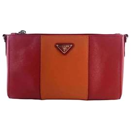 Prada Borsa a tracolla Saffiano bicolore