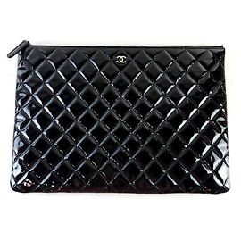 Chanel Borsa a mano in vernice classica