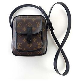 Louis Vuitton Borsa a tracolla portafoglio Monogram Christopher