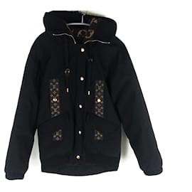 Louis Vuitton Monogram Hohe Kragen Parka