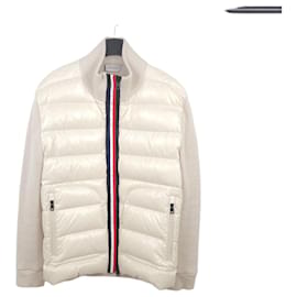 Giacca in maglia imbottita con zip - Moncler