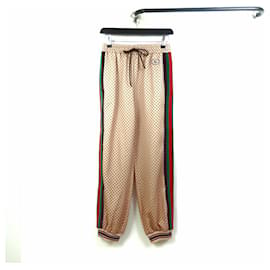 Pantalones de chándal de malla entrelazada - Gucci