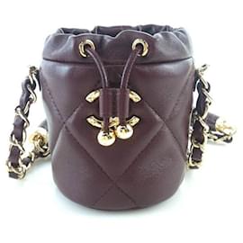 Chanel Borsa a secchiello Pillow Crush a tracolla