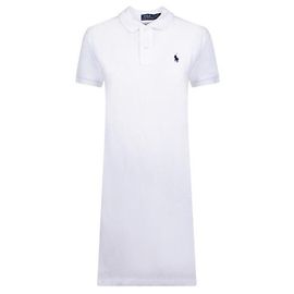 Ralph Lauren Vestido de manga corta con logo