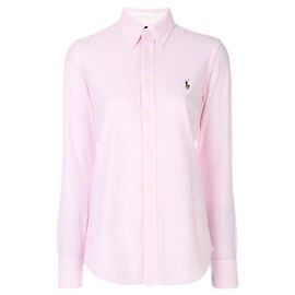 Ralph Lauren Camisa Oxford de punto