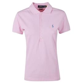 Stretch Baumwoll-Polo mit Pony-Logo-Stickerei - Ralph Lauren