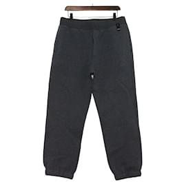 Fendi Pantalones jogger de algodón gris