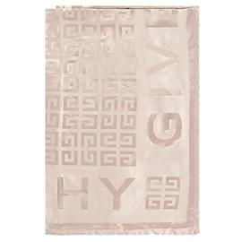 Stola in seta jacquard lucida con monogramma per donne - Givenchy