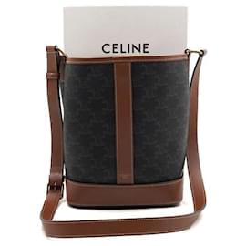 Borsa a secchiello Triomphe piccola a spalla e borsa a tracolla - Céline