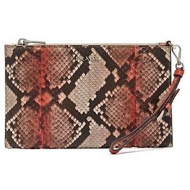 Prada Clutch Python Snake Skin Pouch