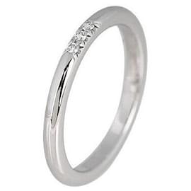 Ewige Hochzeitsband aus Platin mit Diamant - Größe - Tiffany & Co