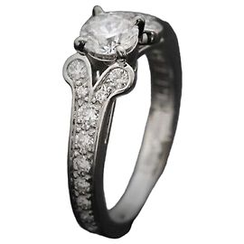 Cartier Ballerina Solitär Platin Diamant