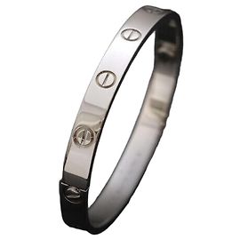 Cartier Bracciale Love Modello Classico Oro Bianco