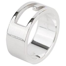 Anello in argento con logo Taglia - Gucci