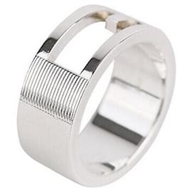 Silberring mit Logo Größe - Gucci
