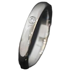 Elsa Peretti Bandring aus Platin mit Diamant, Größe - Tiffany & Co