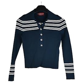 Verschlungene Streifenstrick - Gucci