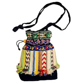 Bolso cruzado étnico multicolor - Autre Marque