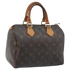 LOUIS VUITTON Borsa a Mano Monogram Speedy 25 M41528 LV Auth ARZ031 - Louis Vuitton