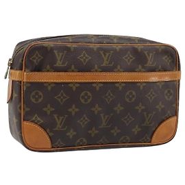 LOUIS VUITTON Clutch Compiegne 28 M51845 Auth LV ep13837