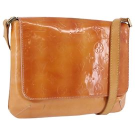 LOUIS VUITTON Borsa Vernis Thompson Street Rosa Marshmallow M91070 Auth ARZ440