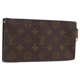 LOUIS VUITTON Pochette Accessorio Monogram Bucket GM LV Auth BSZ419