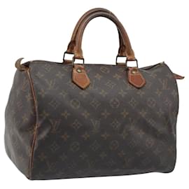 LOUIS VUITTON Borsa a Mano Monogram Speedy 30 M41526 LV Auth BA11257