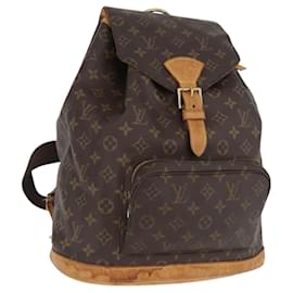 LOUIS VUITTON Monogram Montsouris GM Rucksack M51135 LV Auth fm5194 - Louis Vuitton