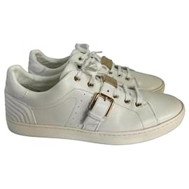 Sneakers in pelle bianche da uomo Dolce & Gabbana