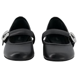 Ballerine Cintura Coperni in pelle nera