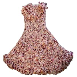 Vestido Dior de seda runway