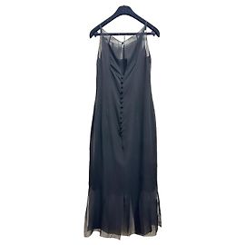 Abito Chanel in seta nera Collezione 1997 97A