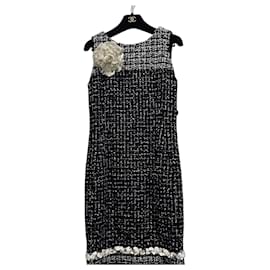 Increíble vestido de algodón de Chanel