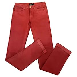 Jeans Chanel Rossi in Cotone