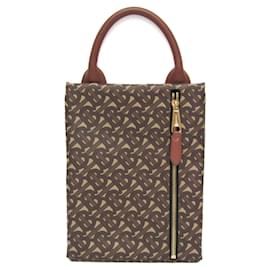 Borsa Clutch Monogramma TB Burberry
